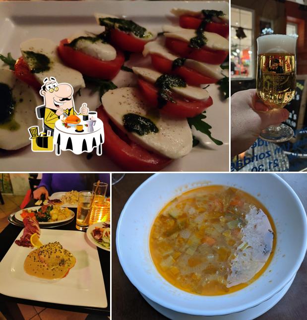 Antipasti, soep en Italiaans bier